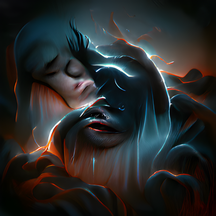 My soul in the dark