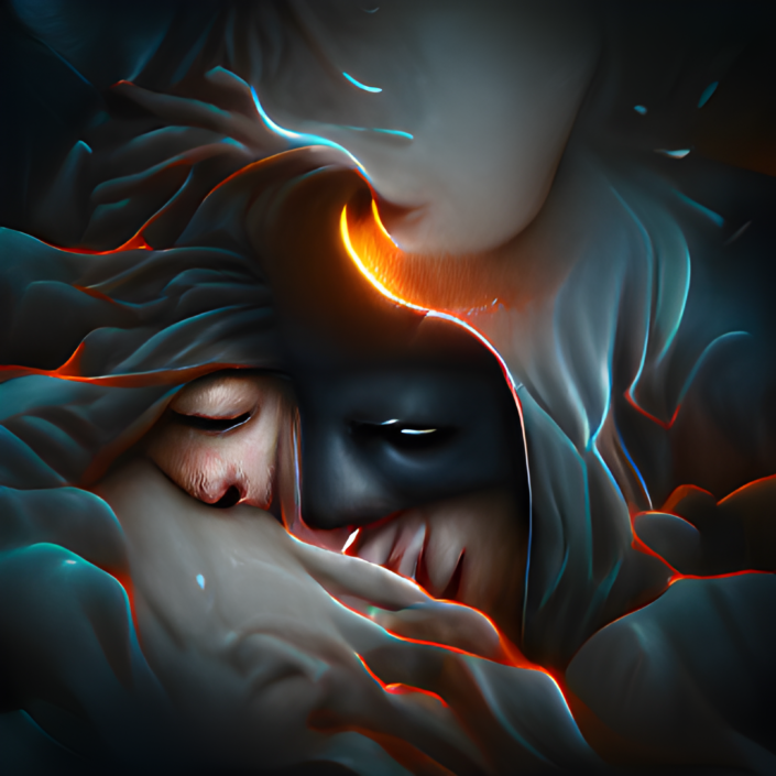 In your dark embrace