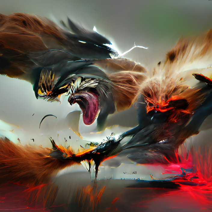 Struggle between good and evil
