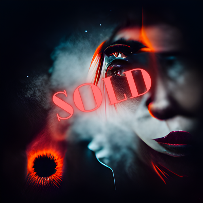 Self-portrait in the darkness